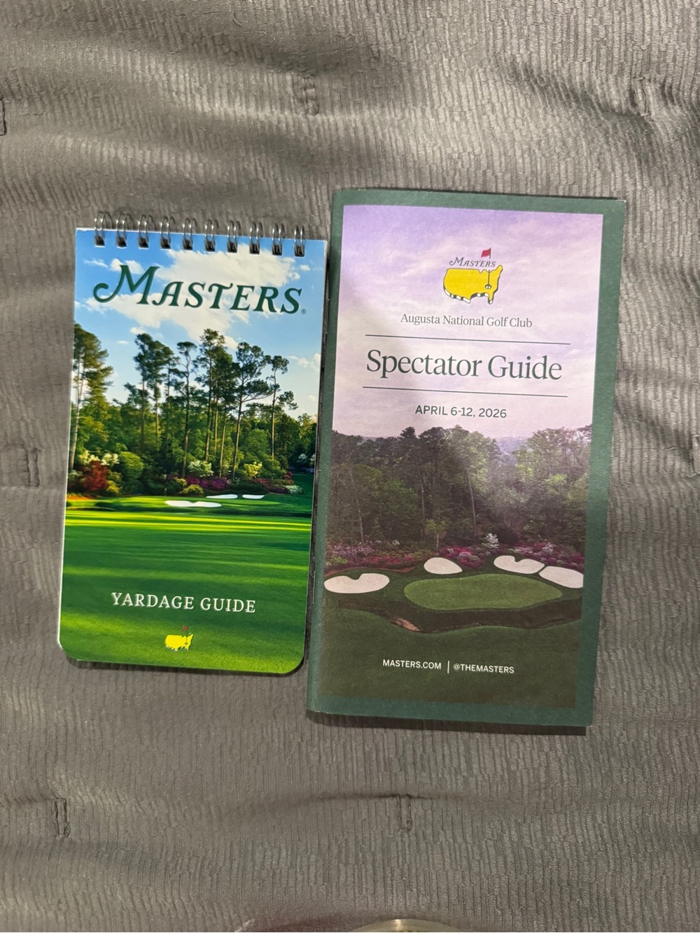 Masters Golf Tournament Yardage Book and Spectator Guide 2026 Augusta Georgia - Picture 3 of 3
